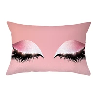 eye lash decorative throw pillows cushion cover 30x50 polyester pillowcase cushions home decor sofa living room pillow cases