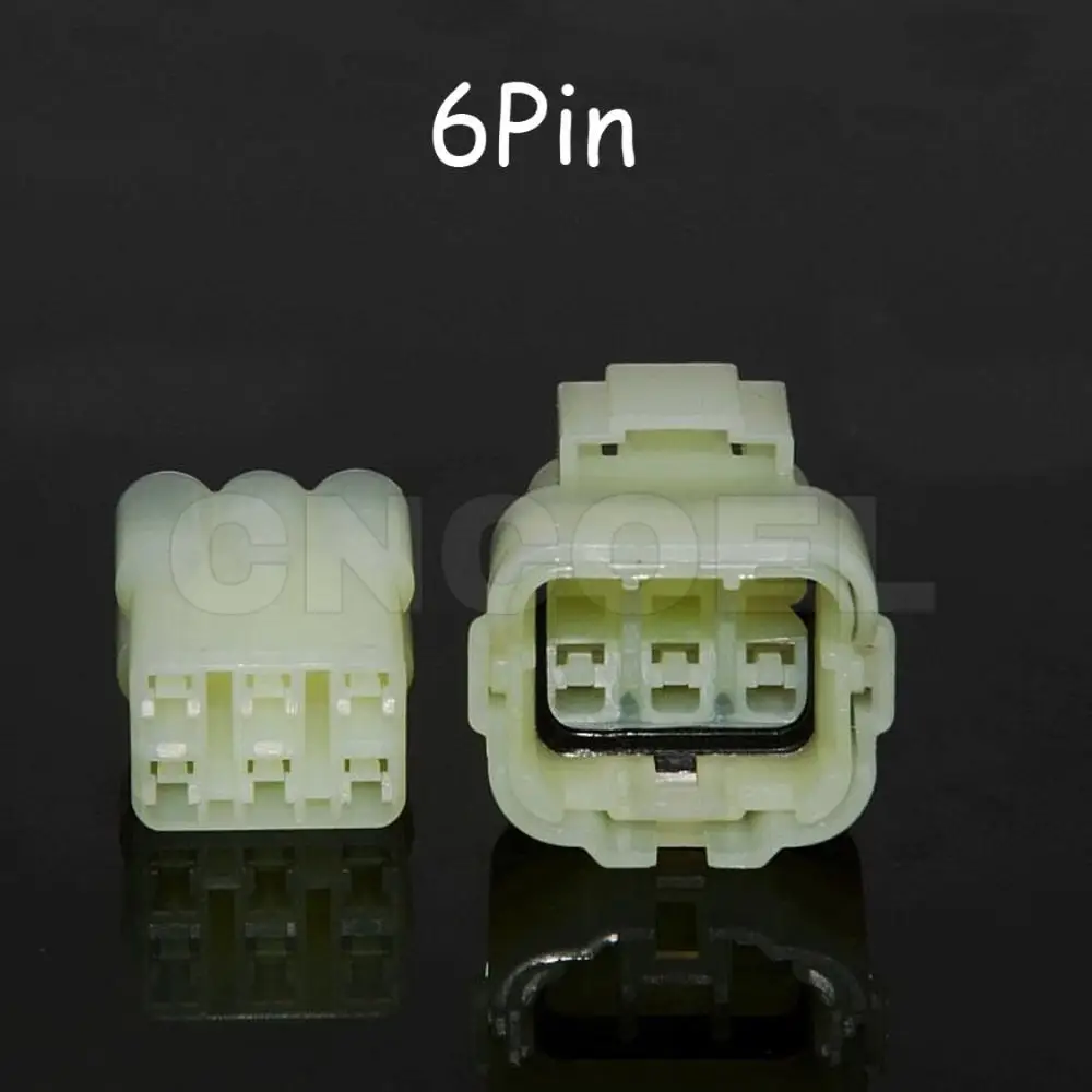 6Pin 1 комплект 2,2 мм 2Pin/3pin/4Pin/6Pin авто электрический разъем egos, автодатчик содержания кислорода разъем для оптический Кливер Sumitomo разъем для Suzuki и т. д - Цвет: 6Pin
