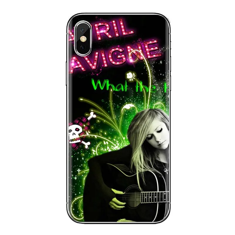 Avril Lavigne Music Star American For iPod Touch Apple iPhone 11 Pro 4 4S 5 5S SE 5C 6 6S 7 8 X XR XS Plus Max Soft Shell Covers |