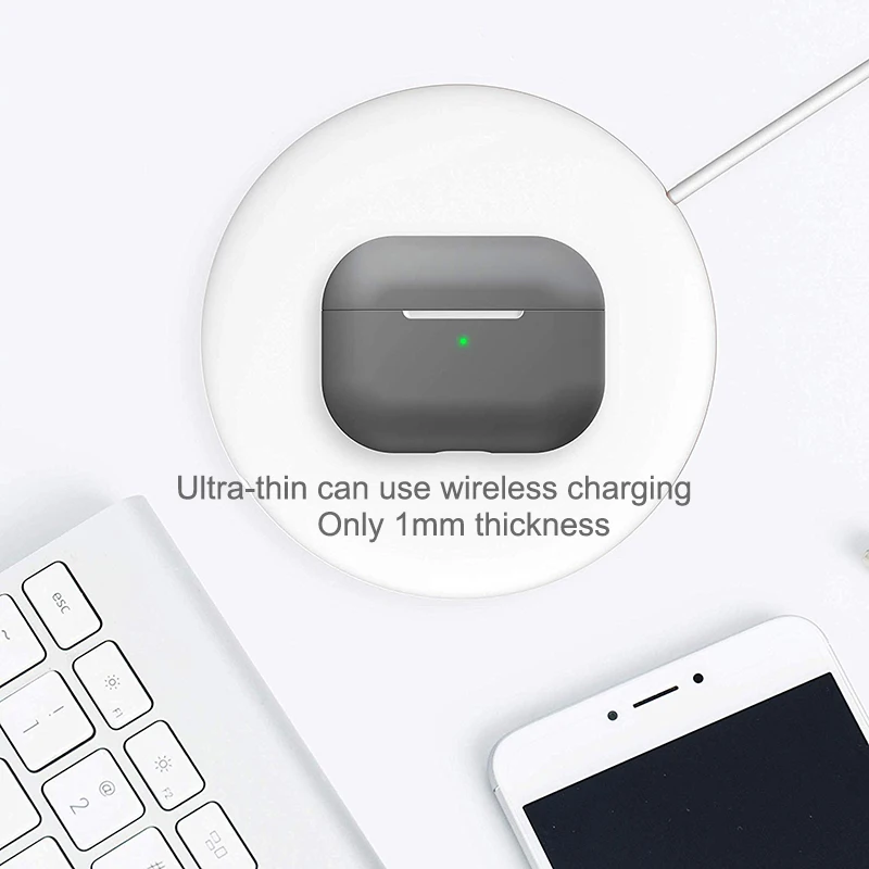 Силиконовый чехол, защитный чехол для Apple AirPods Pro, TPU, Bluetooth наушники, мягкий силиконовый чехол для Air Pods 3, защитный чехол s