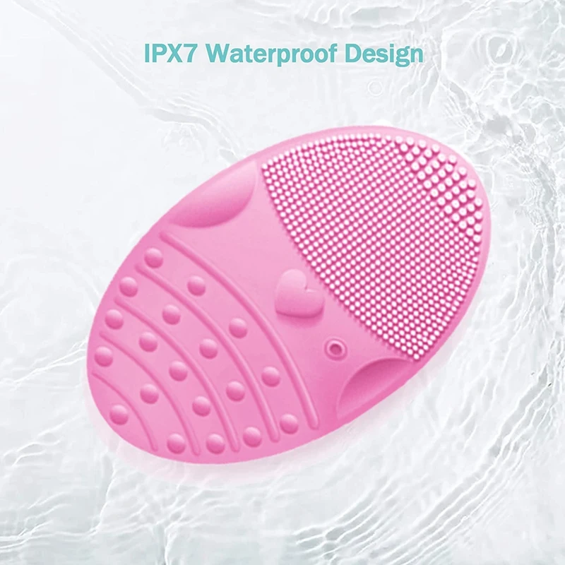 

Facial Cleansing Brush Made Soft Silicone, Deep Clean Exfoliation for Dirt and Oily, Watertightness