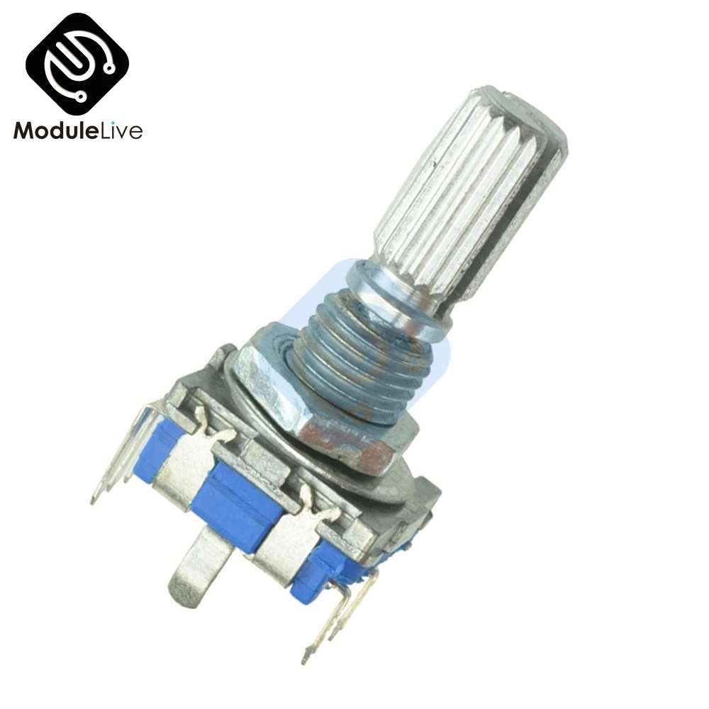 Роторный энкодер EC11 цифровой потенциометр с ручкой переключателя аудио