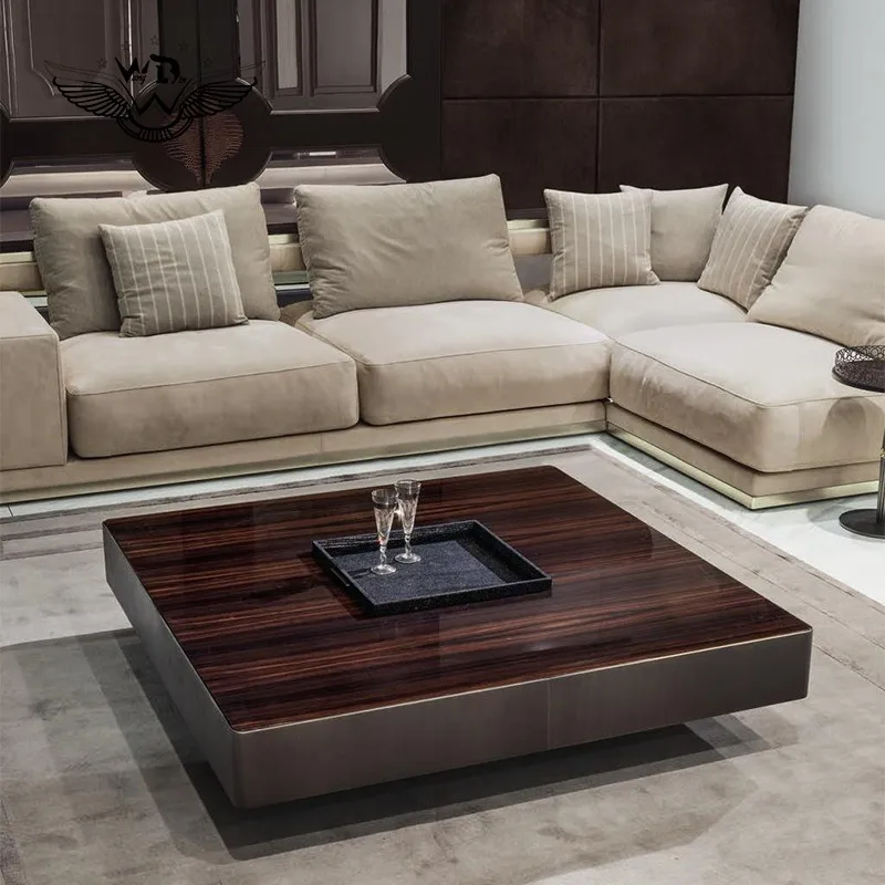 Пользовательские Уникальный гостиной современный новый деревянный центральный