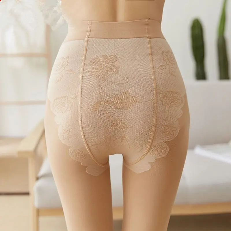 80D Весна и Осень средний толстый шелк бабочка промежность бикини телесный цвет