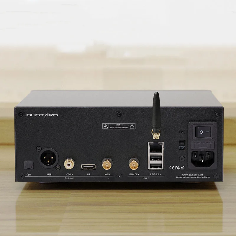 

R-080 GUSTARD S16 digital turntable lossless HIFI turntable FPGA digital broadcast PCM768 DSD512