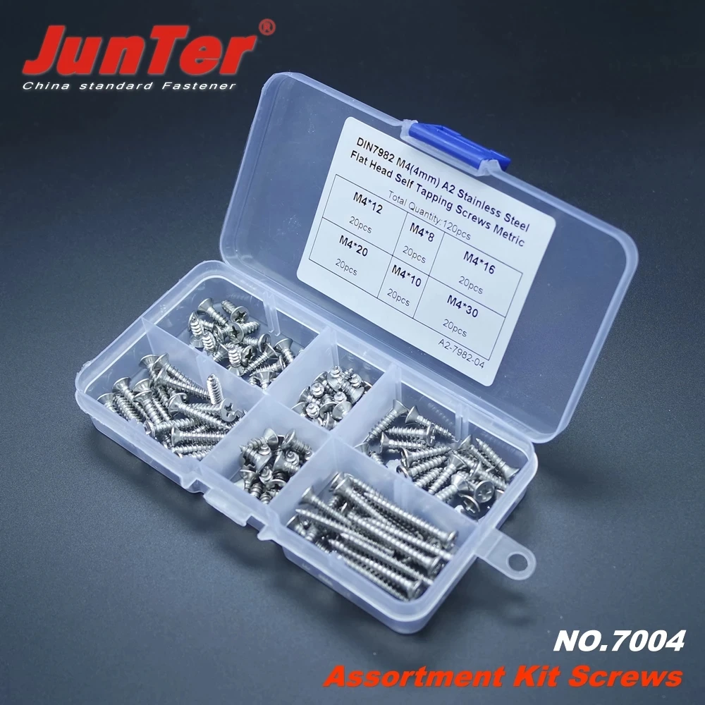 Высококачественные самонарезающие винты с плоской головкой из нержавеющей