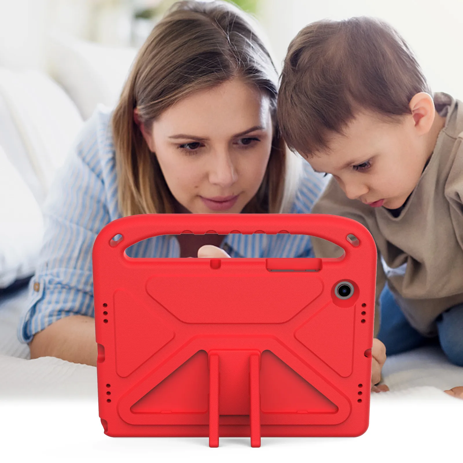 case for samsung galaxy tab a8 10 5 2021 sm x200 sm x205 shell shockproof kids safe eva portable kickstand tablet cover funda free global shipping