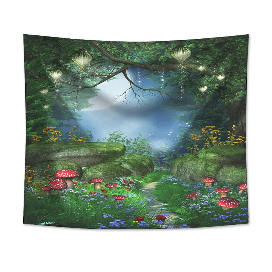 Подвесной коврик для пикника на стену искусственная ткань спальни кемпинга