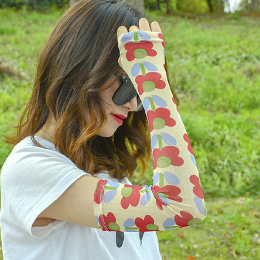 Женский солнцезащитный чехол-манжета для защиты от УФ-лучей |