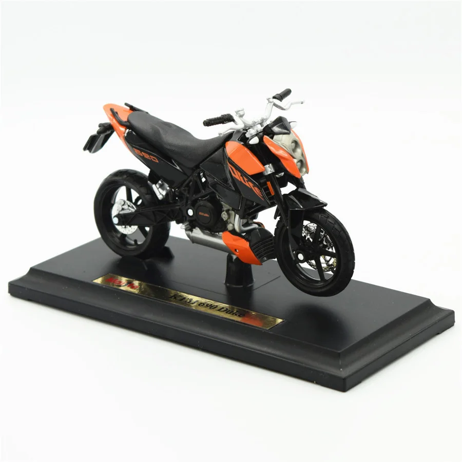 Мотоциклы Maisto KTM 1/18 Duke модели моторных велосипедов под давлением в масштабе 690 1:18