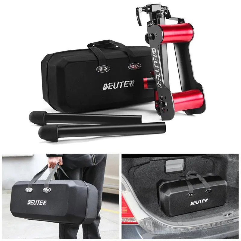 Велосипедный роликовый тренажер портативный сопротивление для дома и улицы