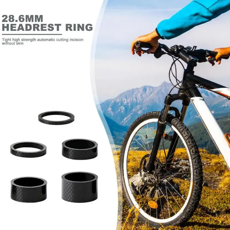 Mountain Road Bike 28.6mm Fine-tuning Front Fork Washer Skin-free Incision Fully Automatic Cutting Stand Up Pad Ring Gasket | Спорт и