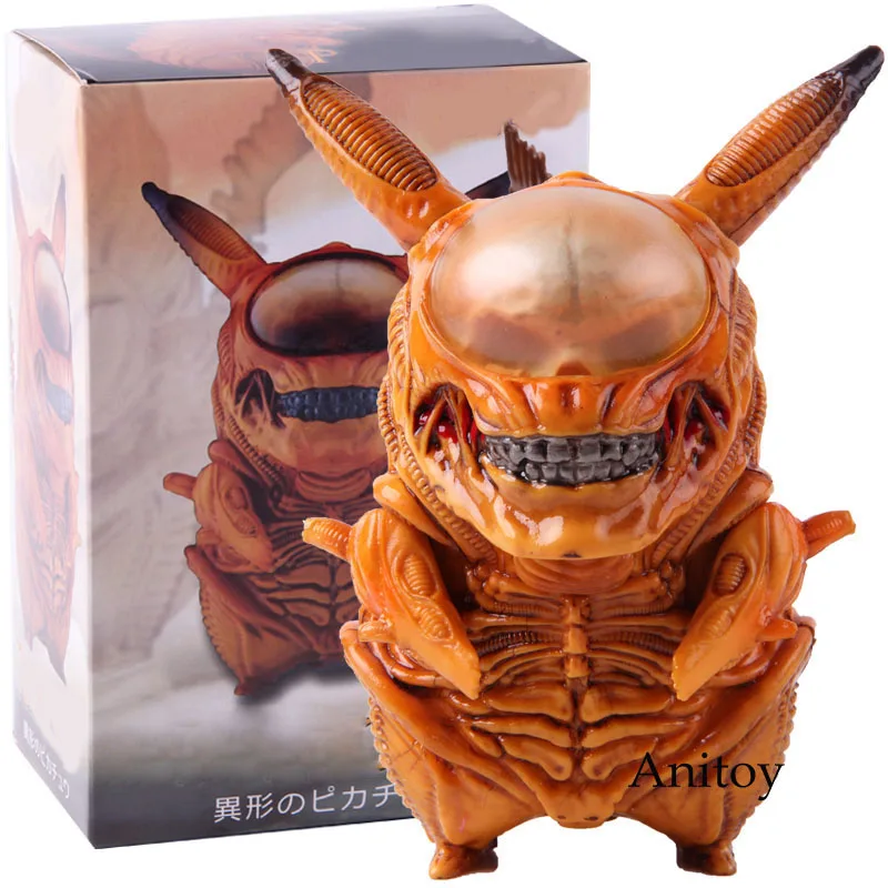 A with retail box Аниме Фигурка желтый и синий цвет Q версия фигурка Косплей инопланетянин ПВХ Коллекция Модель игрушки - Цвет: A with retail box
