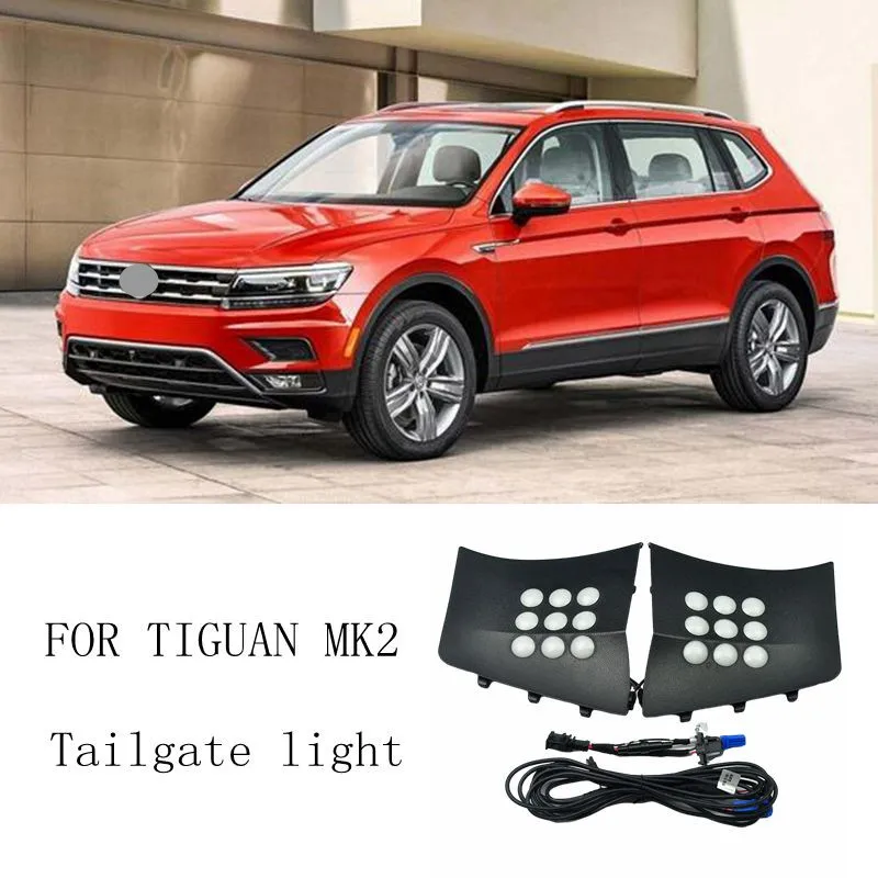 

For VW TIGUAN MK2 2017-2021 Accessories LED Car Tail Light Trunk Light Tailgate Lamp Suitcase Lights
