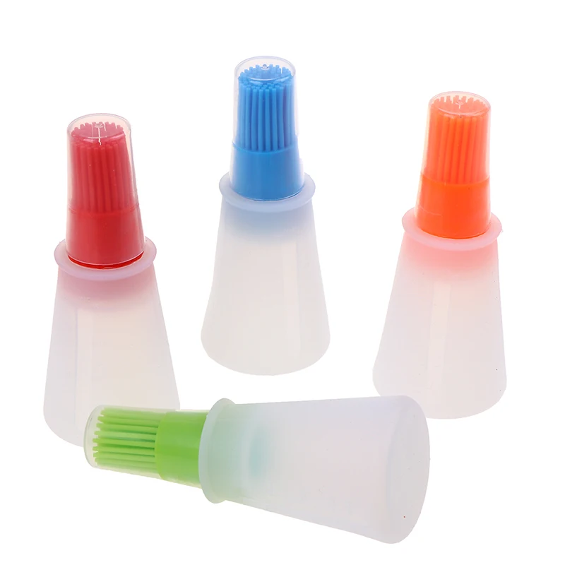 

Кисточка для барбекю высокого Температура масляная кисточка для барбекю щетка для бутылки с маслом Кухня гаджеты Еда Класс силиконовые фор...