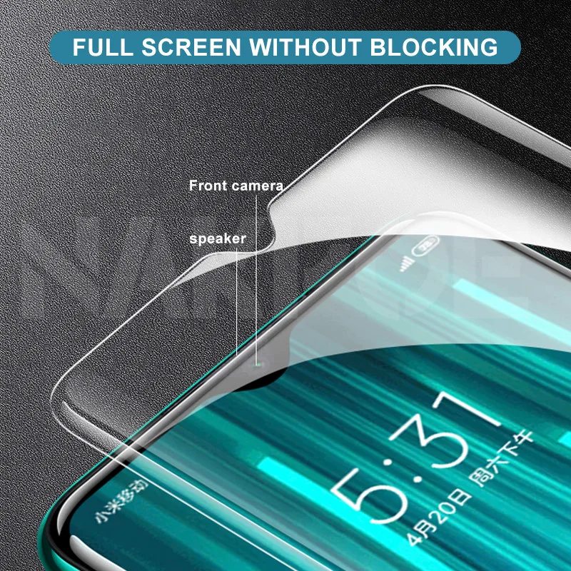 

9H Tempered Glass For Xiaomi Redmi 9 8 8A 10X Screen Protector Glass Redmi 10X Note 8 8T 9S 9 Pro Max Safety Protective Glass