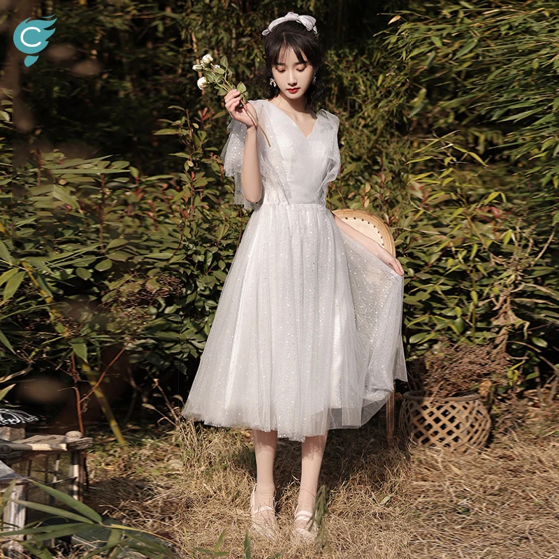 

2021 New Summer Bridesmaid Dress Elegant Long Mismatched Sequined Prom Gown For Wedding Party Vestidos De Fiesta De Noche