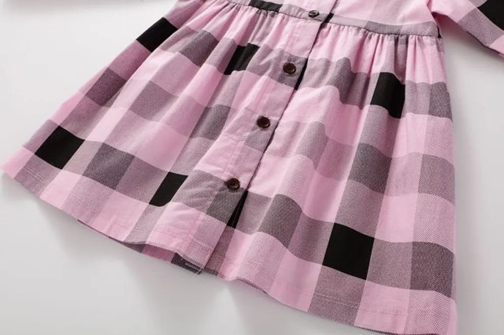 Платье для девочек; vestidos; Детские платья для девочек; vestido infantil; рождественское платье на Хэллоуин; vestido; повседневное клетчатое платье с длинными рукавами; Z4