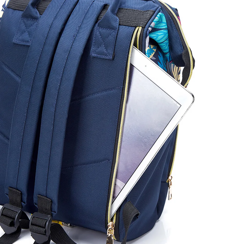 

2020 New Nappy Backpack Bag Mummy Large Capacity Bag Mom Baby Multifunction Waterproof Outdoor Travel Diaper Bags For Baby there