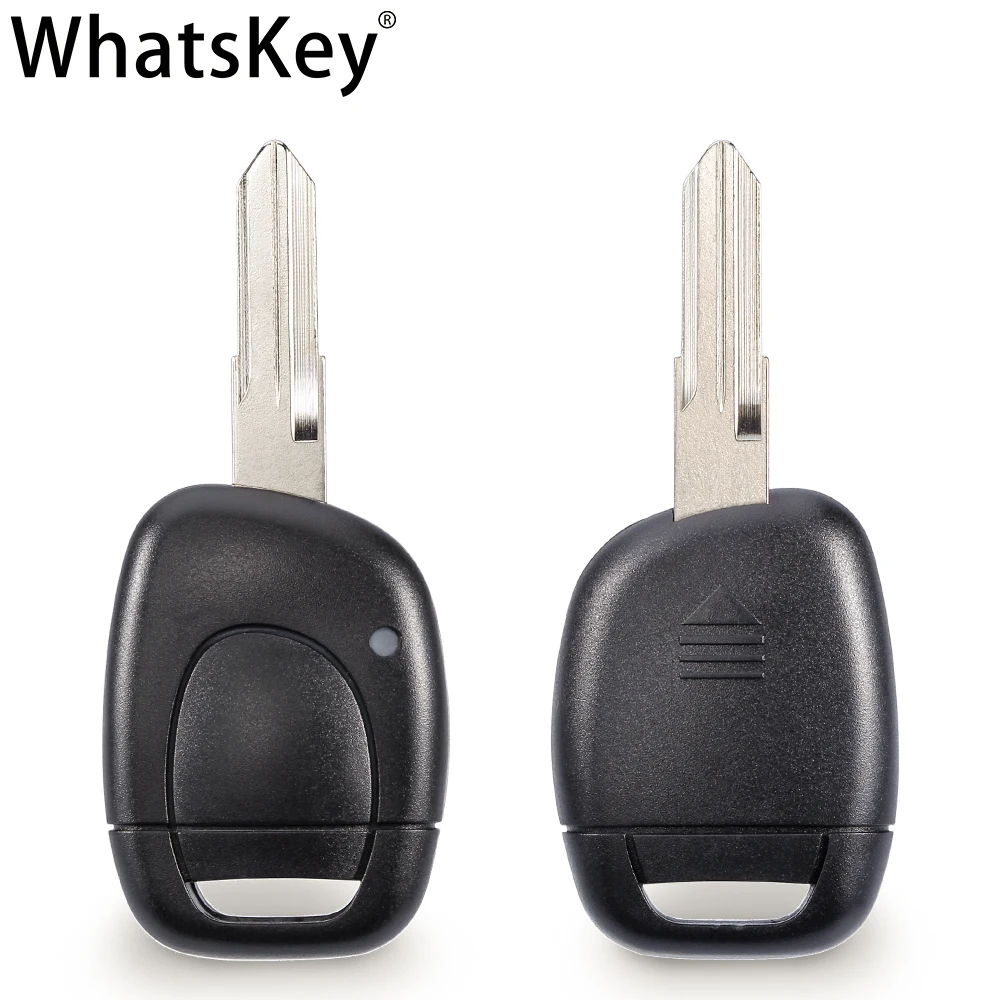 Сменный Чехол WhatsKey для Renault Megane Twingo Kangoo Master Clio 2001 2005 с 1 Кнопкой дистанционного