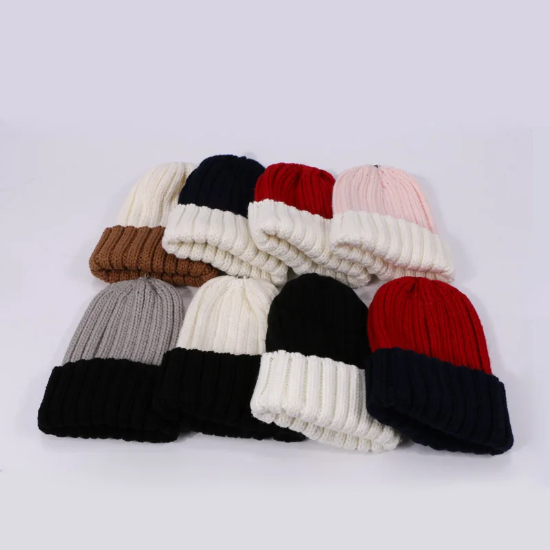 Новинка вязаная шапка реальное искусство меха для женщин детские теплые зимние