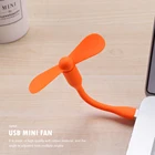 Мини-вентилятор USB портативный гибкий для мобильного внешнего аккумулятораПКноутбуказарядного устройства