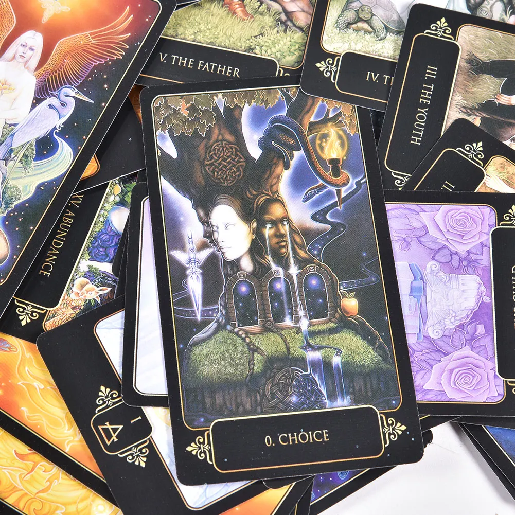 81 шт. Dreams Of Gaia Tarot Interaction комплект гаджетов игра тароты для семьи дети карты Таро