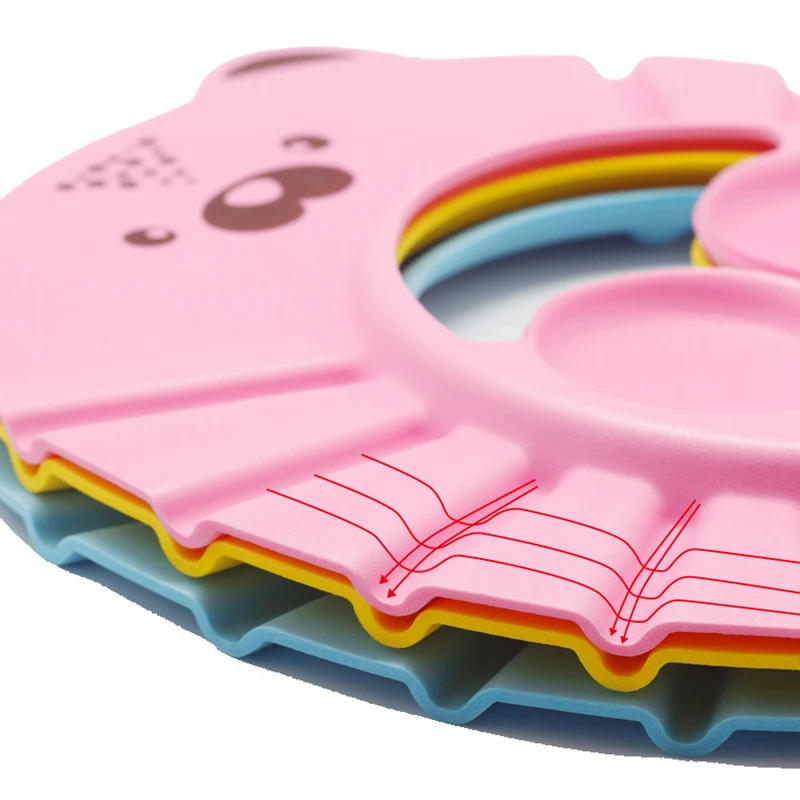 Шапочка для детского шампуня водонепроницаемые наушники шапочка и душа ванны |