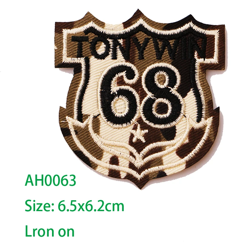 Мультяшный декоративный щит с арабскими цифрами вышитая аппликация нашивки для