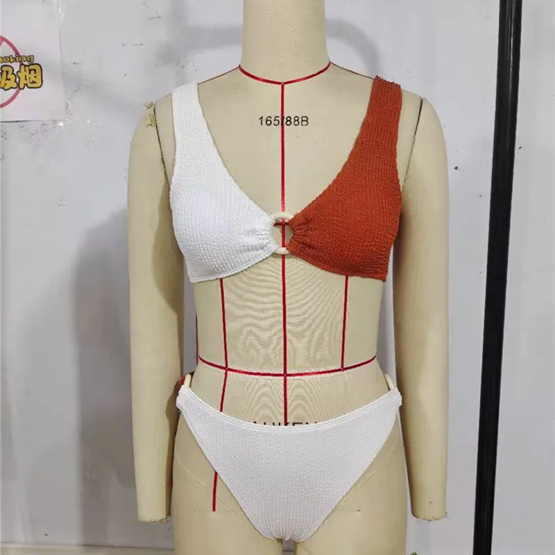 

Swimwear Women Low Waist Thong Swimsuit Sexy Push Up Micro Bikinis Set Swimming Bathing Suit Beachwear Brazilian Bikini 2021