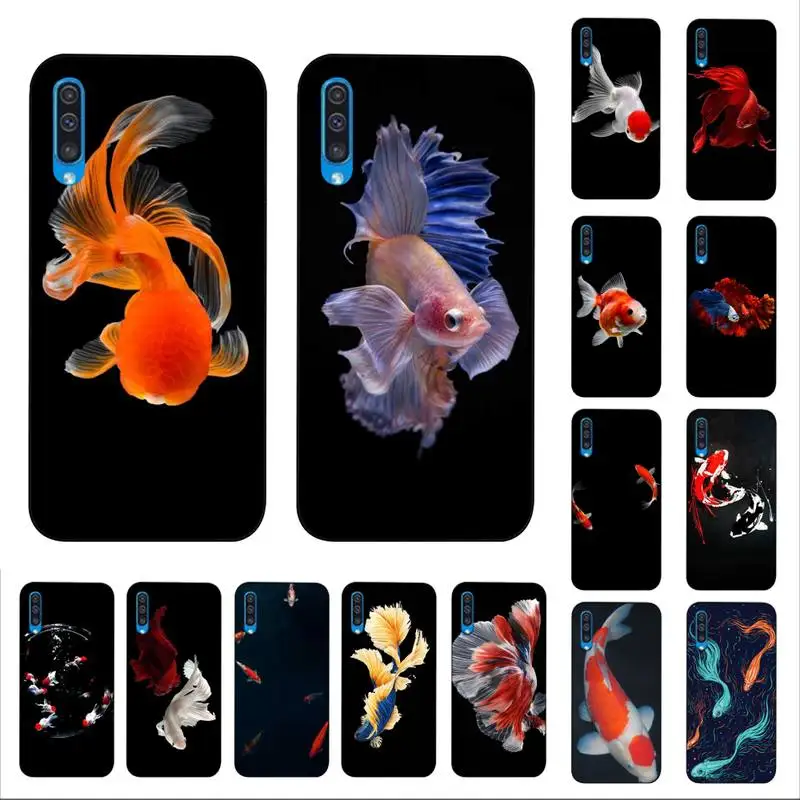 

MaiYaCa Art Painting Goldfish Phone Case for Samsung A51 01 50 71 21S 70 10 31 40 30 20E 11 A7 2018