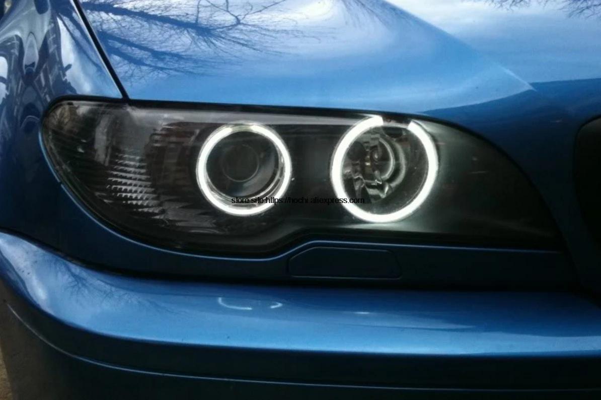 HochiTech высокого качества Дневной светильник DRL CCFL ангельские глазки демон глаза