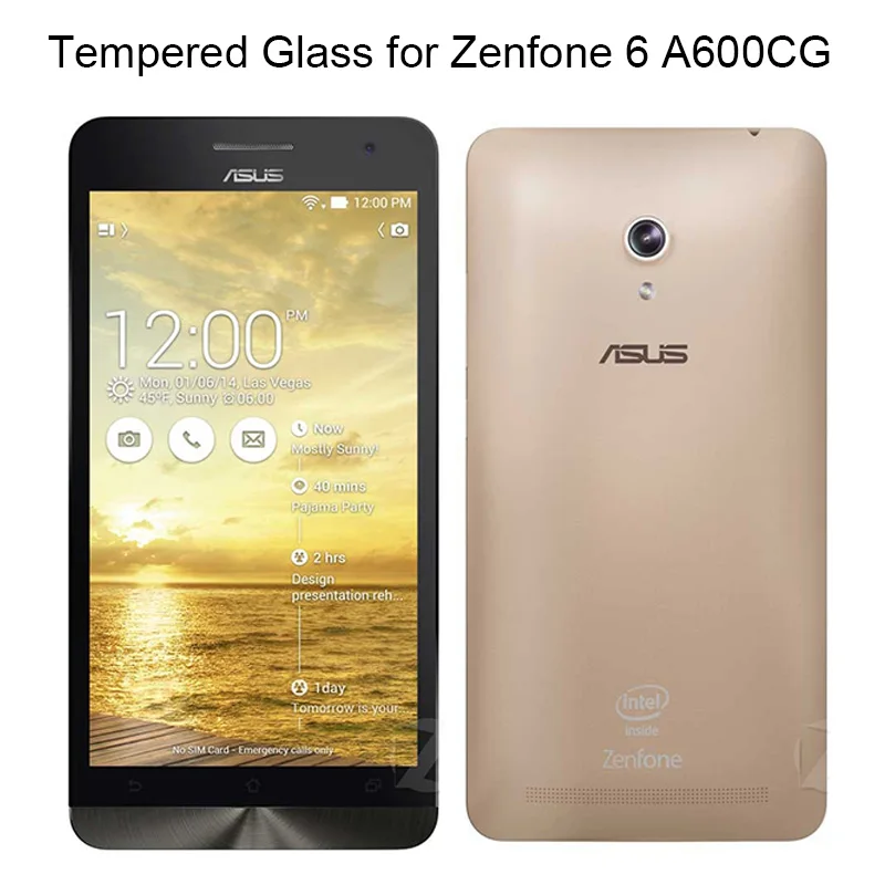 For Zenfone A600CG Стекло 9H HD для Asus Zenfone Go tv Live L1 Selfie ZA550KL ZC500TG ZB551KL ZB452KG ZB501KL стекло на Zenfone 6 A600CG A601CG стекло - Цвет: For Zenfone A600CG