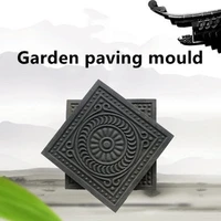 beautiful petal cement mold diy walkway stepping stones cement paving mould for garden road courtyard ef