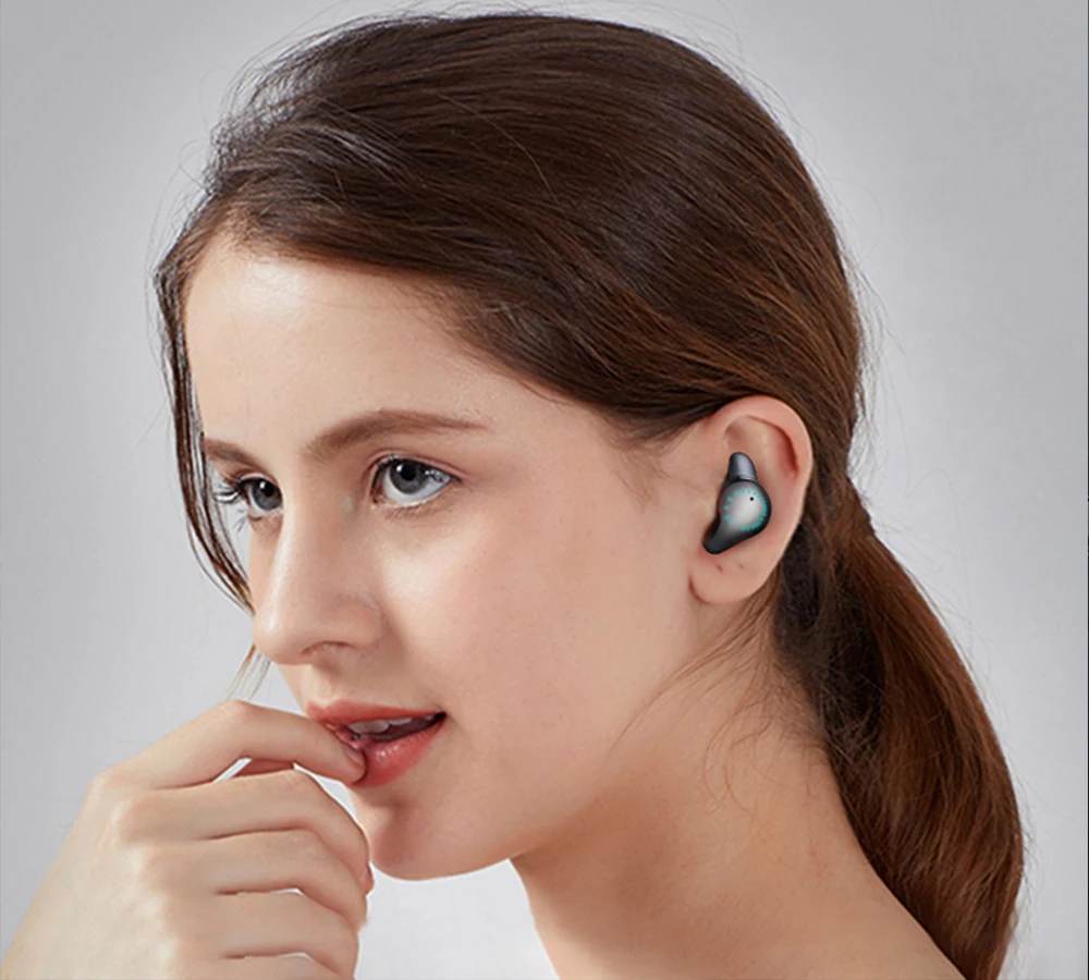 KAYINUO 9D стерео HIFI bluetooth наушники 5,0 8000 мАч Внешний аккумулятор IPX7 Водонепроницаемая TWS беспроводная гарнитура с микрофоном сенсорной клавишей