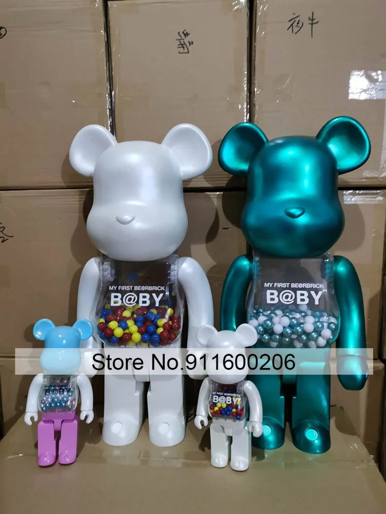 

Bearbricklys 70cm 1000% Bear&bricklys Toy Blocks Bear Toy Action Toy Figures Garage Kits Dolls Kids Toys
