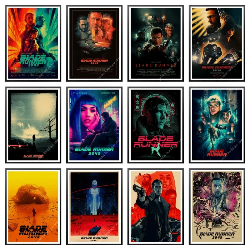 Новинка 2049 Ретро плакат с принтом высокое качество настенные наклейки для