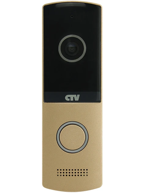 Вызывная панель для видеодомофонов CTV-D4003NG (шампань) | Безопасность и защита