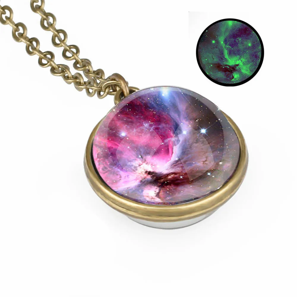 2019 космической звезды солнечной системы ретро двухстороннее стекло 25 мм с