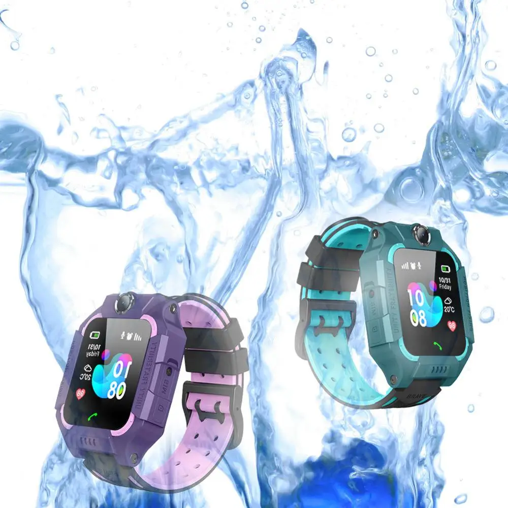 ABS Non/Waterproof Children Digital Touch Wristwatch Baby Watch Phone Camera Flashlight Voice Android iOS Anti-lost Kid Toy Gift | Игрушки и