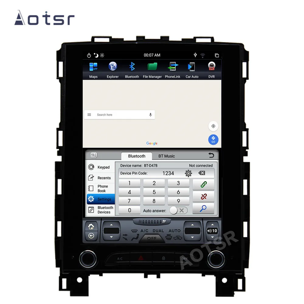 Автомагнитола AOTSR 2 Din Android 9 для Renault Koleos 2016-2019 GPS-навигация DSP Авторадио | Автомобили