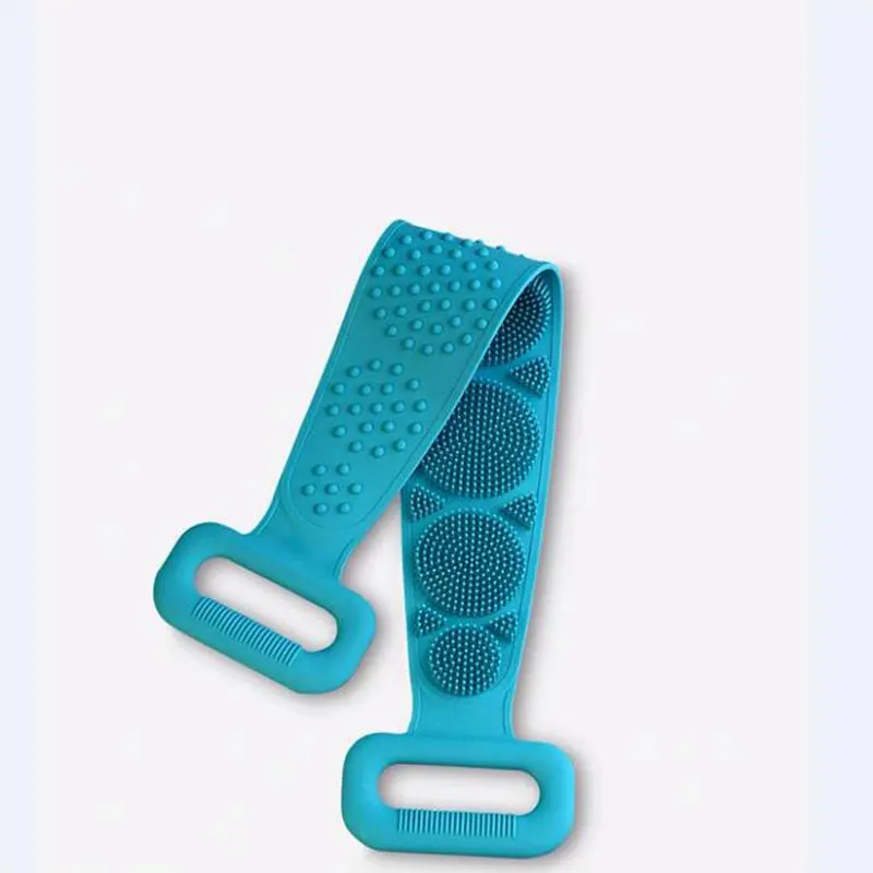 Новое длинное Силиконовое банное полотенце растирание грязи и антисептик