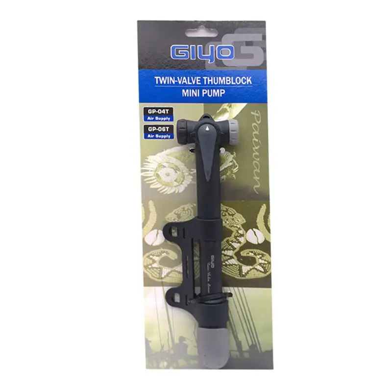 Портативный ручной мини насос для велосипеда надувной цилиндр высокого давления