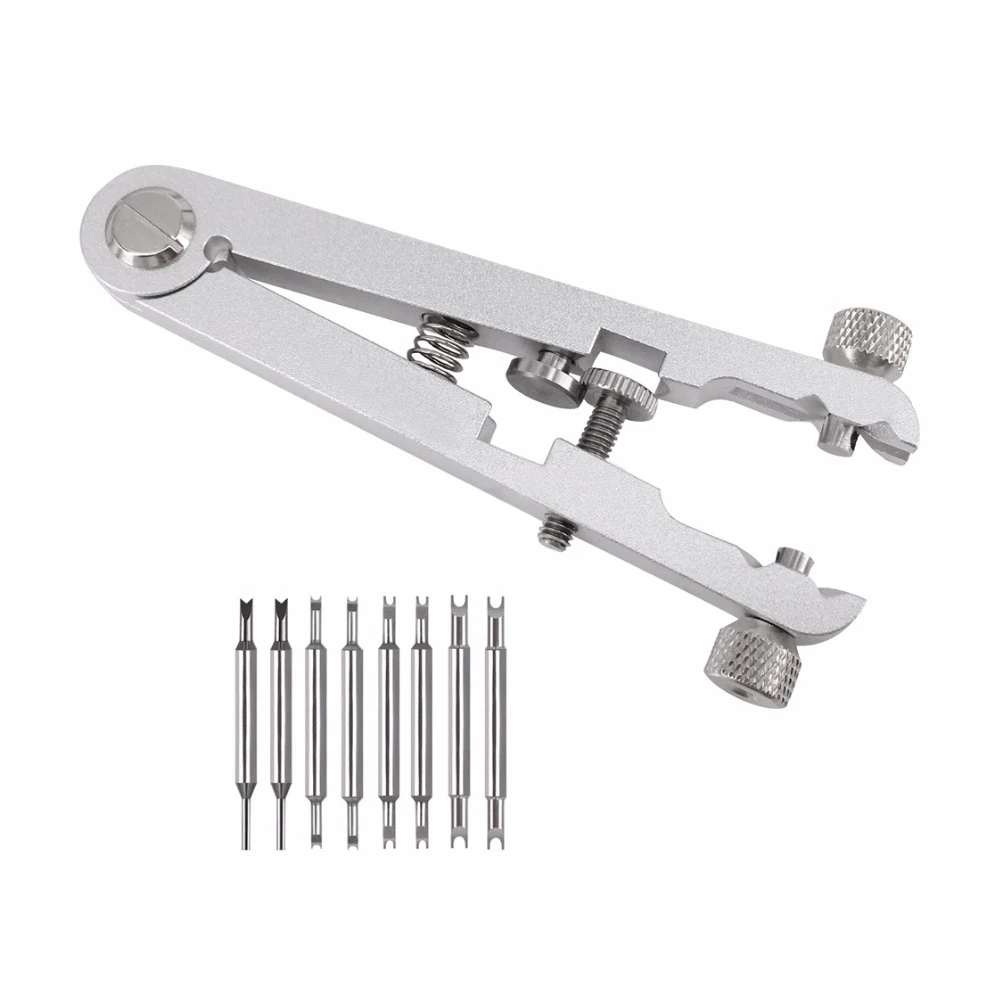

Pratical Watch Bracelet Pliers Standard of Spring Bar Remover Watch Bands Repair Removing Tool Watch Repairing Set