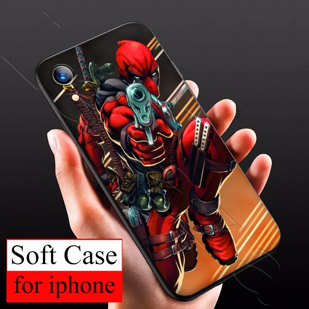 Силиконовый мягкий чехол Lavaza очаровательный Дэдпул Fundas для iPhone 12 Mini 11 Pro XS Max XR X 8 7 6