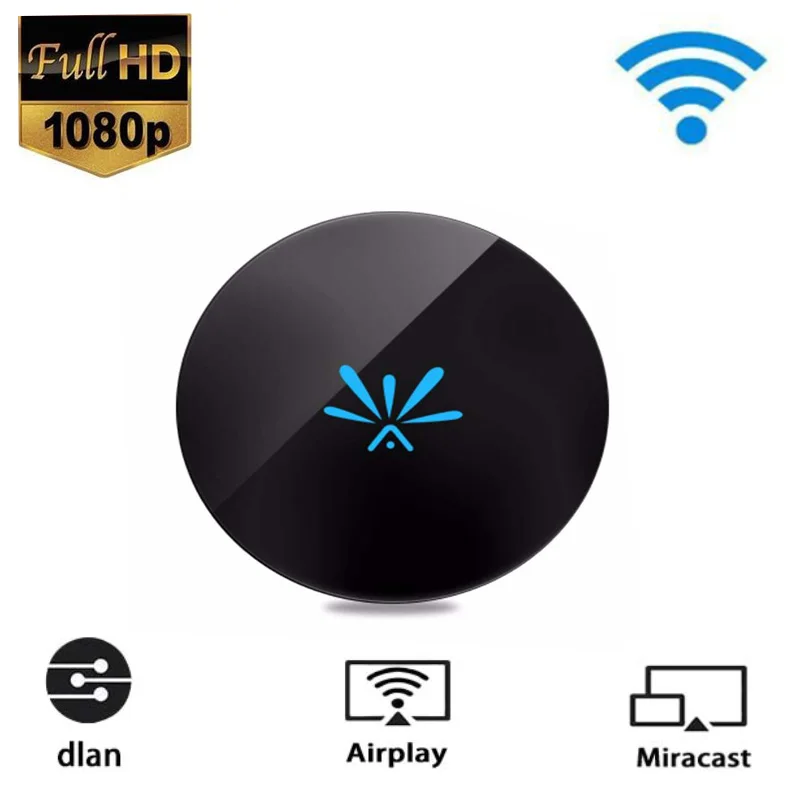 

G6 HD 1080P TV Stick Dual Wifi 2.4 5G Miracast Display Dongle Home Audio Video Receiver HDMI-compatible Media Streamer
