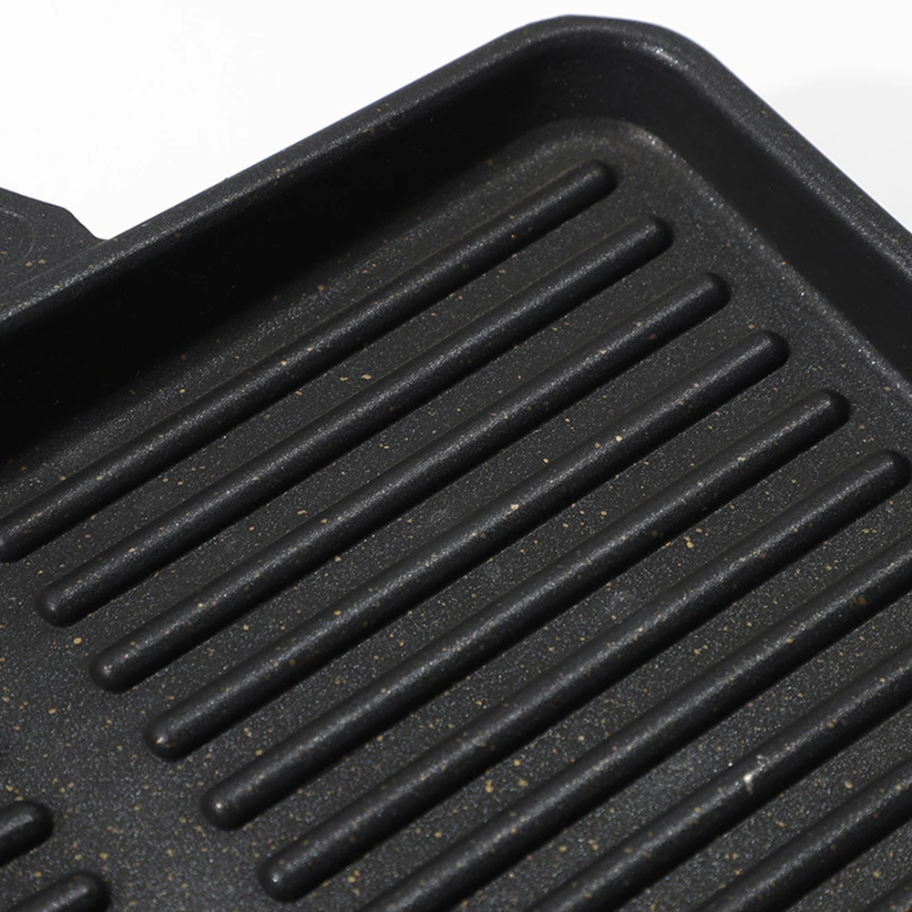 Бытовая прямоугольная металлическая Антипригарная посуда для барбекю гриль