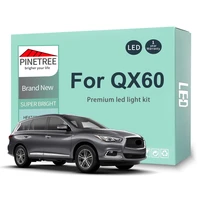 car led interior light kit for infiniti qx60 2014 2015 2016 2017 2018 2019 2020 2021 indoor light canbus no error