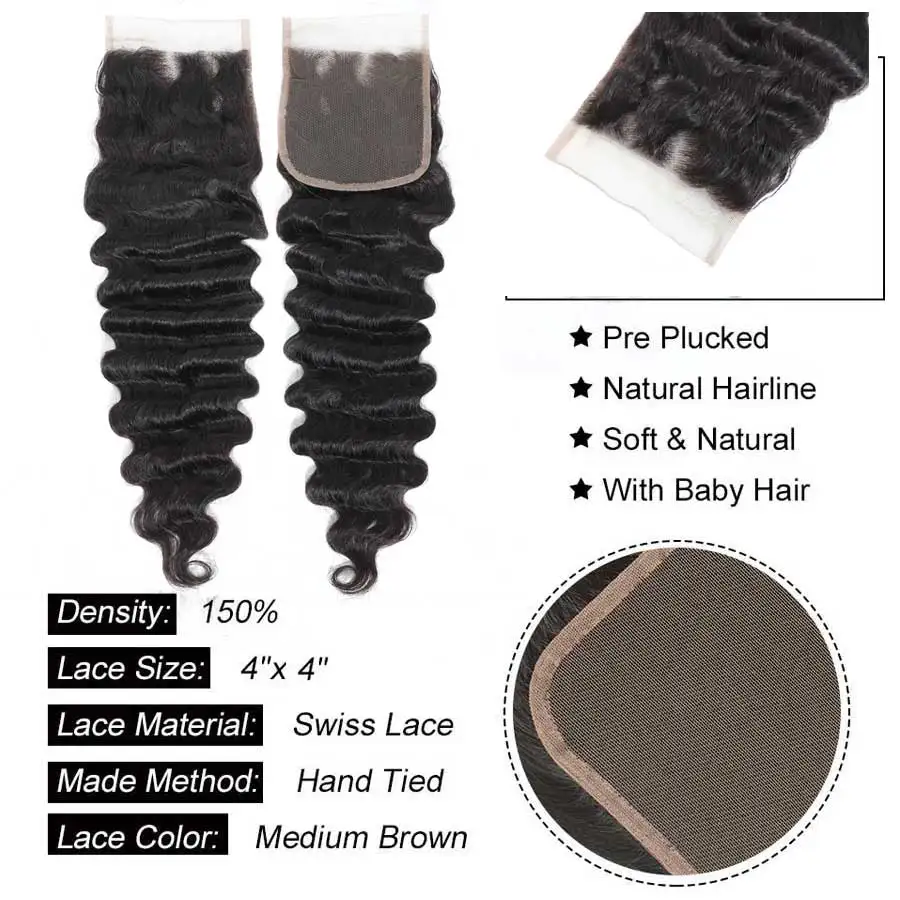 Волосы мастер бразильские Свободные глубокие синтетические волосы волнистые Remy