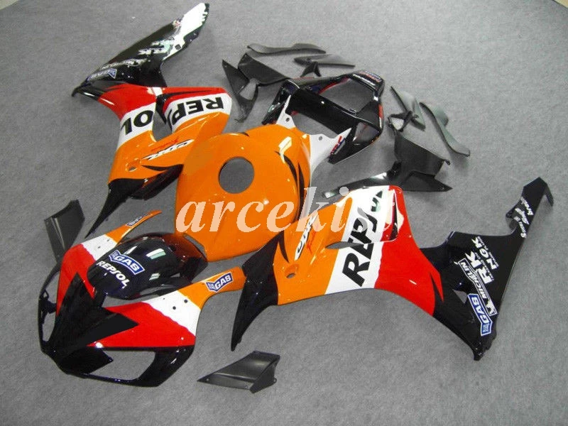 Новый корпус ABS для Honda CBR1000RR 06 07 обтекатели CBR 1000 RR 2006 2007 рептилия|Полные комплекты